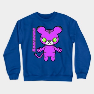 Roarsome Tiger - Purple Crewneck Sweatshirt